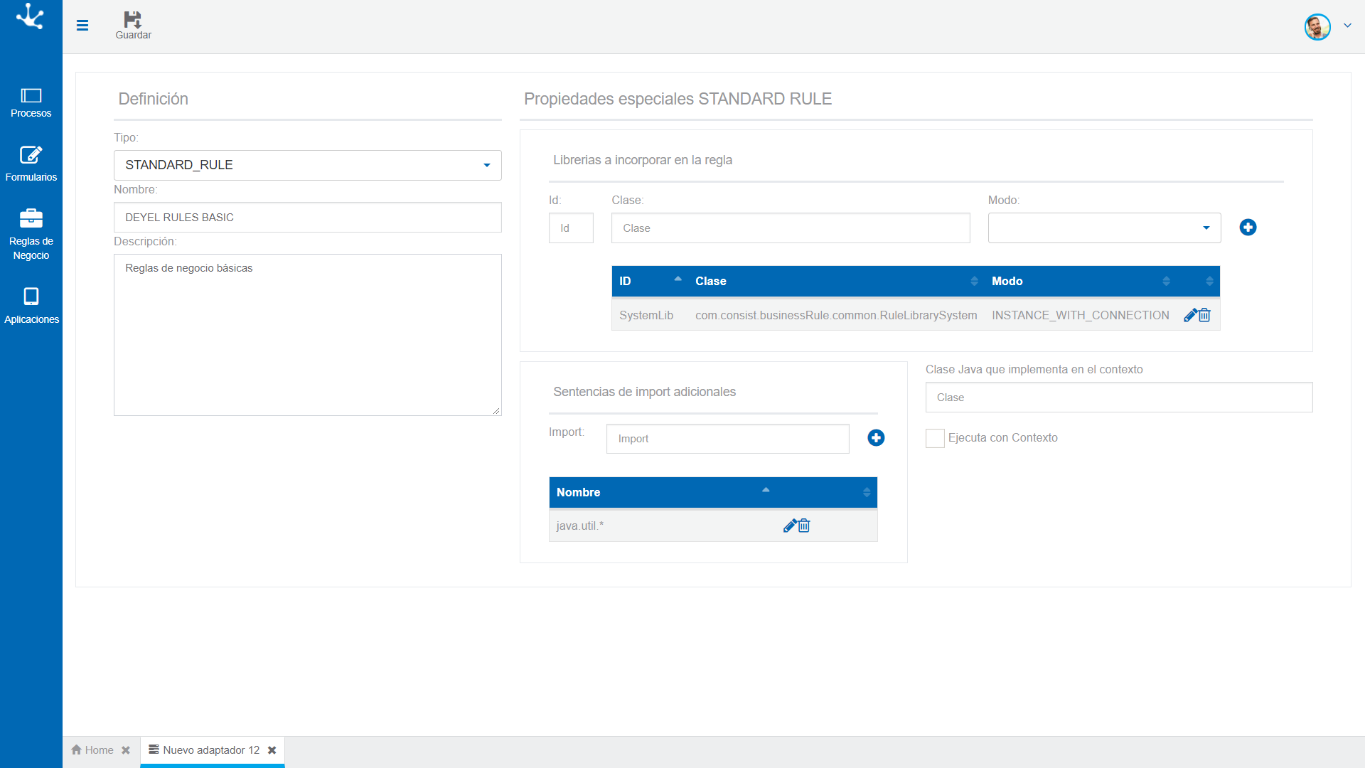 n-ModeladoAdaptadoresDeyelPropiedadesSTDRULE