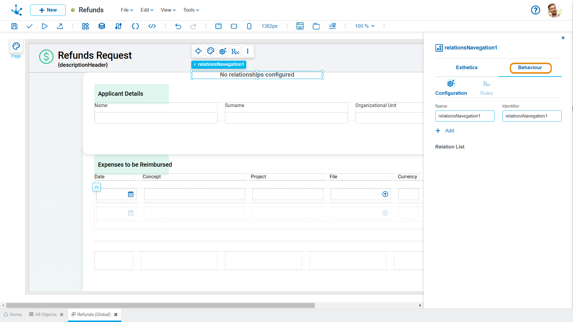 ME-EANavRec-Comportamiento